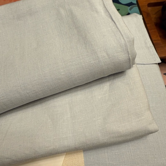 BR HOME 100% Linen Sheet Set - Picture 2 of 8